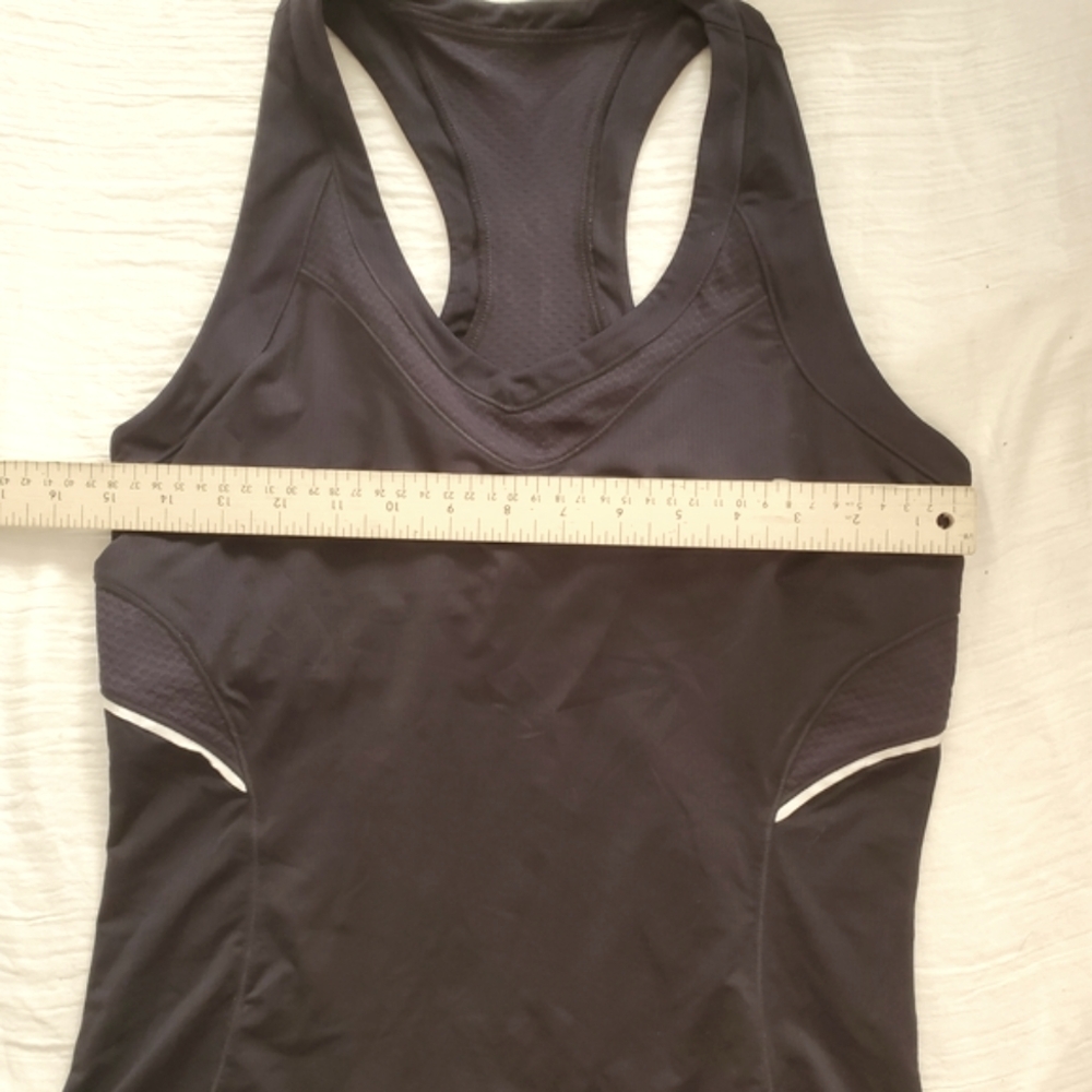 MEC Black Tank Top Racer Back Size M - Picture 6 of 8
